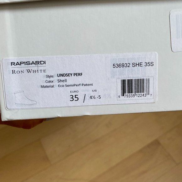 Rapisardi/Ron White "Lindsey" Perf ankle NEW - Picture 8 of 12